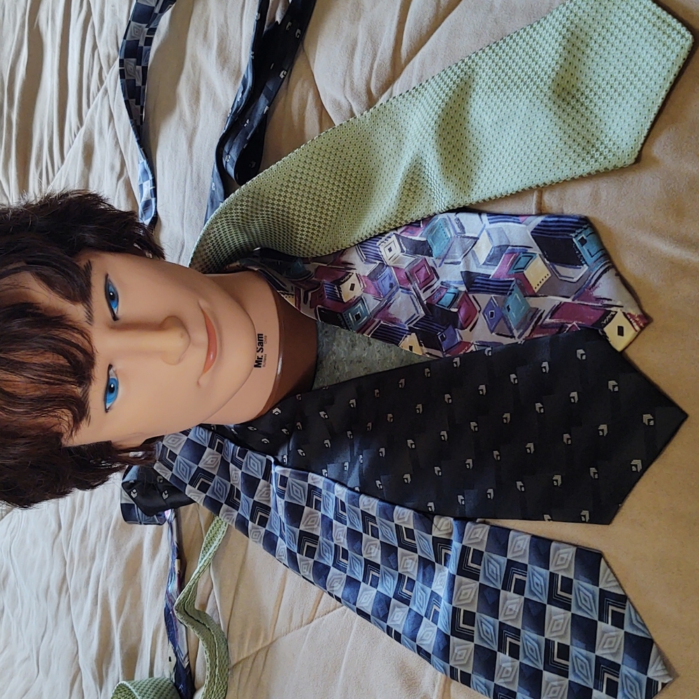 Assorted Silk Ties Bundle of 4